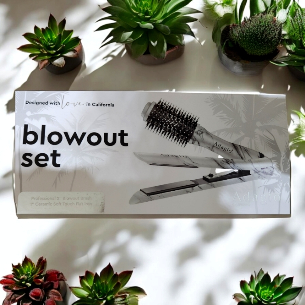 Adagio blowout set designed with love in California